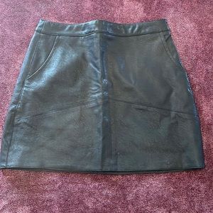 Lulus leather skirt